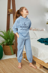 طقم بيجاما Siyah İnci لون أزرق