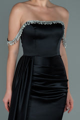 فستان سهرة Abiyefon لون أسود
