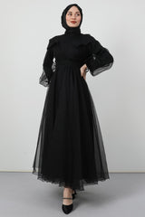 فستان سهرة giz astore لون أسود