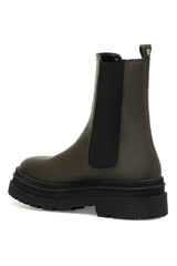 حذاء طويل Nine West لون كاكي