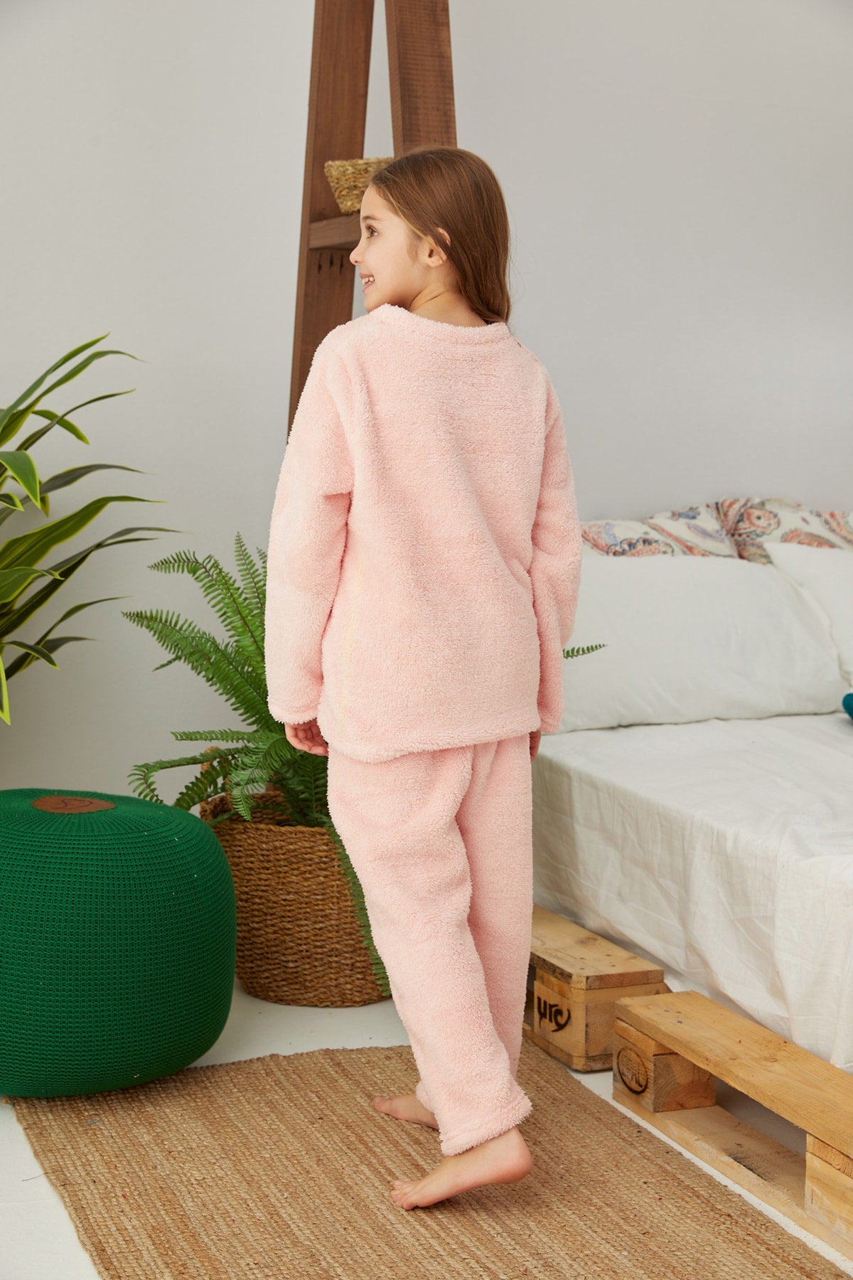 طقم بيجاما Siyah İnci لون زهري