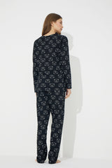 طقم بيجاما Siyah İnci لون أسود