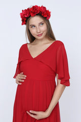فستان MODA LABİO لون أحمر