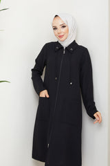 عباية BELLİNA لون أسود