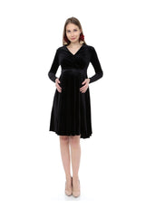 فستان MODA LABİO لون أزرق غامق