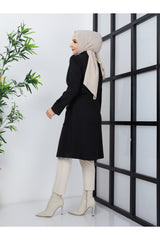 معطف BELLİNA لون أسود