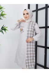 تونيك BELLİNA لون بيج