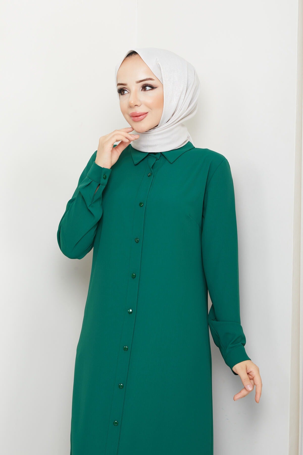 تونيك BELLİNA لون أخضر
