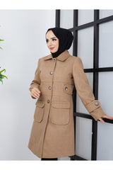 معطف BELLİNA لون بيج