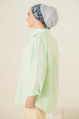 قميص asilmoda لون أخضر