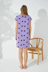 قميص النوم Siyah İnci لون بنفسجي