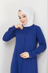 تونيك BELLİNA لون أزرق غامق