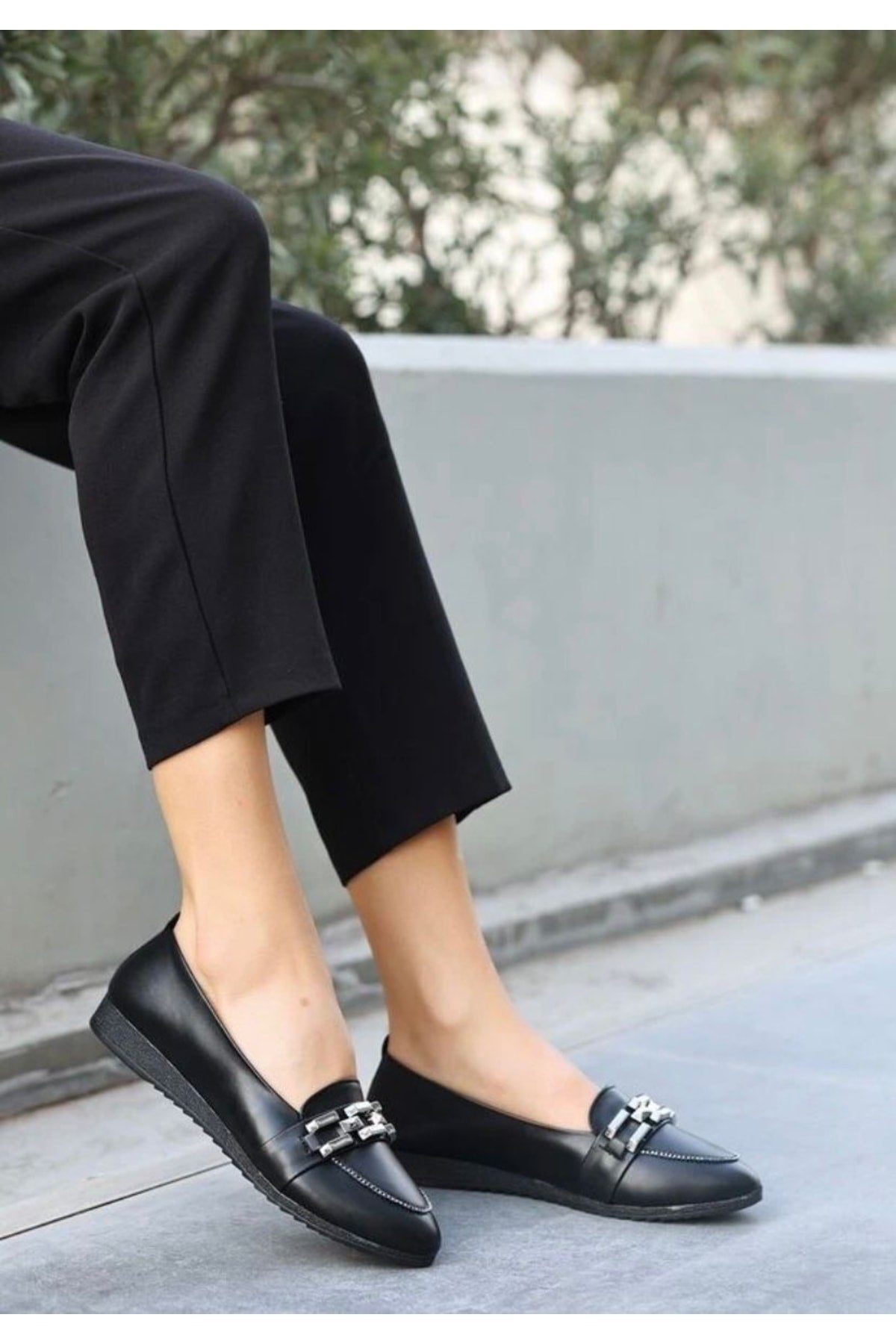 باليرينا Demashoes لون أسود