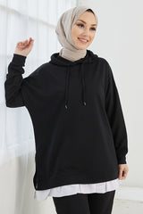 طقم رياضي InStyle لون أسود