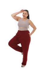 بنطال XL Modam لون بوردو