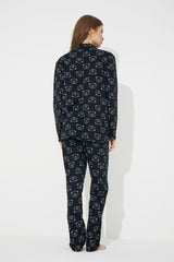 طقم بيجاما Siyah İnci لون أسود