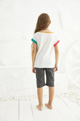 طقم بيجاما Siyah İnci لون رمادي