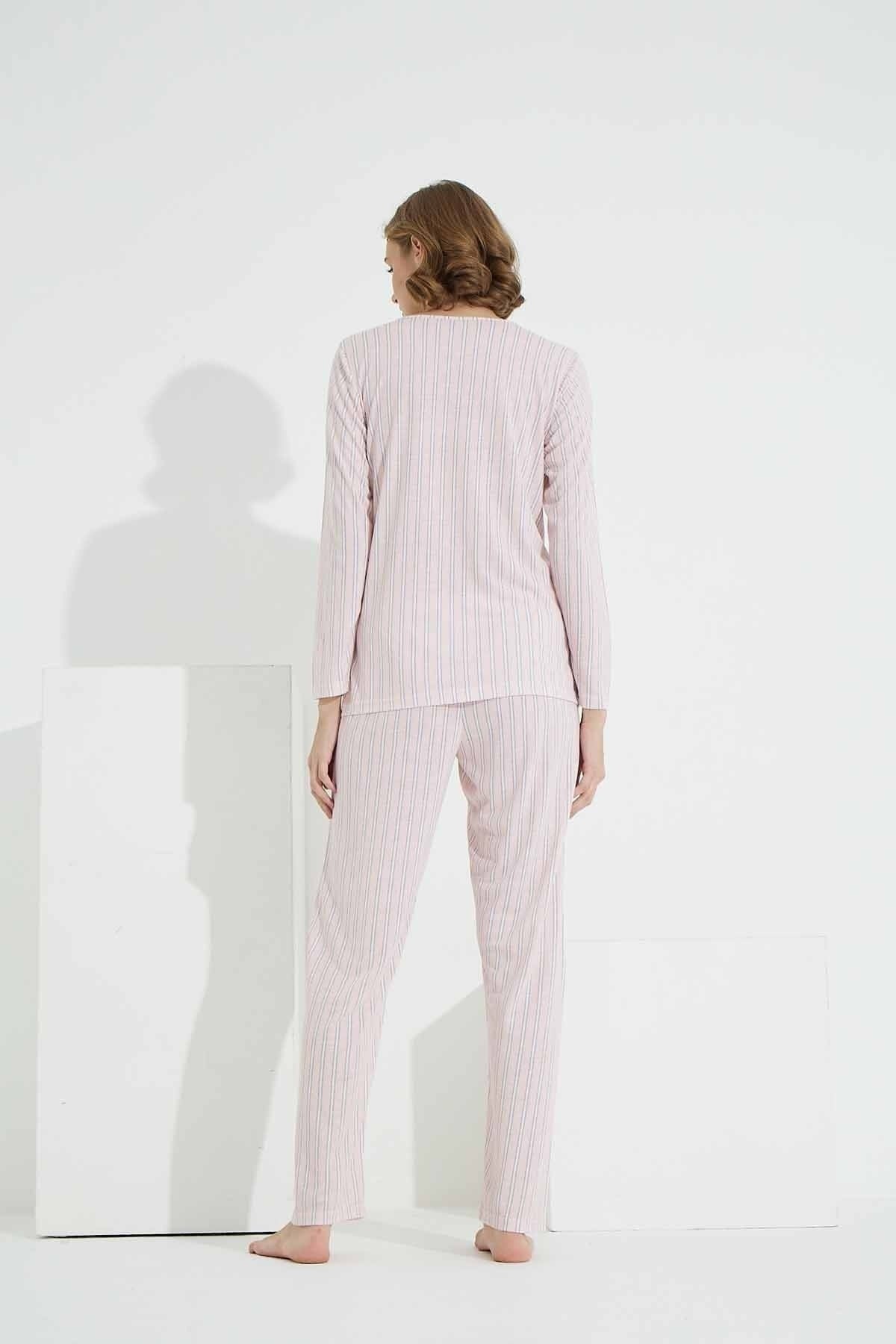 طقم بيجاما Siyah İnci لون زهري