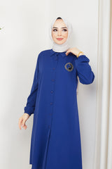 تونيك BELLİNA لون أزرق غامق