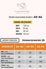 بنطال tarzımsüper لون أزرق