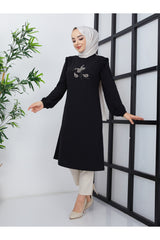 تونيك BELLİNA لون أسود