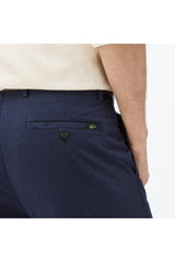 بنطال Lacoste لون أزرق غامق