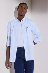 قميص BROOKS BROTHERS لون أزرق