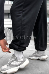 خدمة كبيرة الحجم ستة la gizzia لون أسود