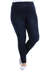 بنطال مقاس كبير AZEM لون أزرق غامق