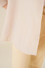 قميص asilmoda لون بيج