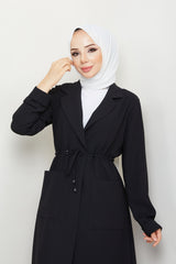 عباية BELLİNA لون أسود