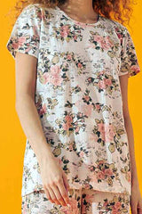 طقم بيجاما Siyah İnci لون زهري