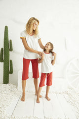 طقم بيجاما Siyah İnci لون أزرق غامق