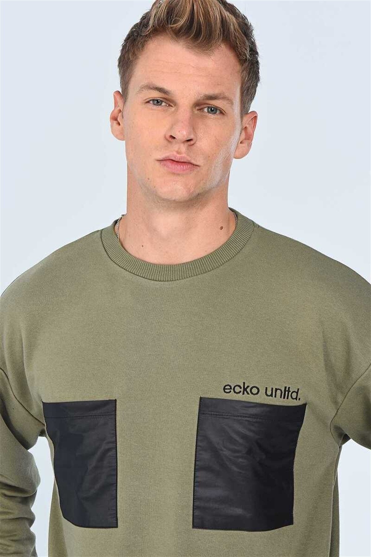 هودي Ecko Unltd لون كاكي