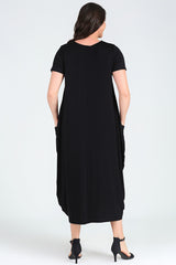 فستان Curvy Trend لون أسود