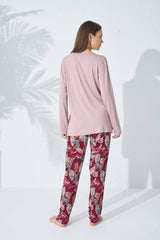 طقم بيجاما Siyah İnci لون أبيض