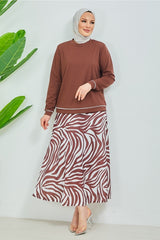 طقم Bestenur لون بني