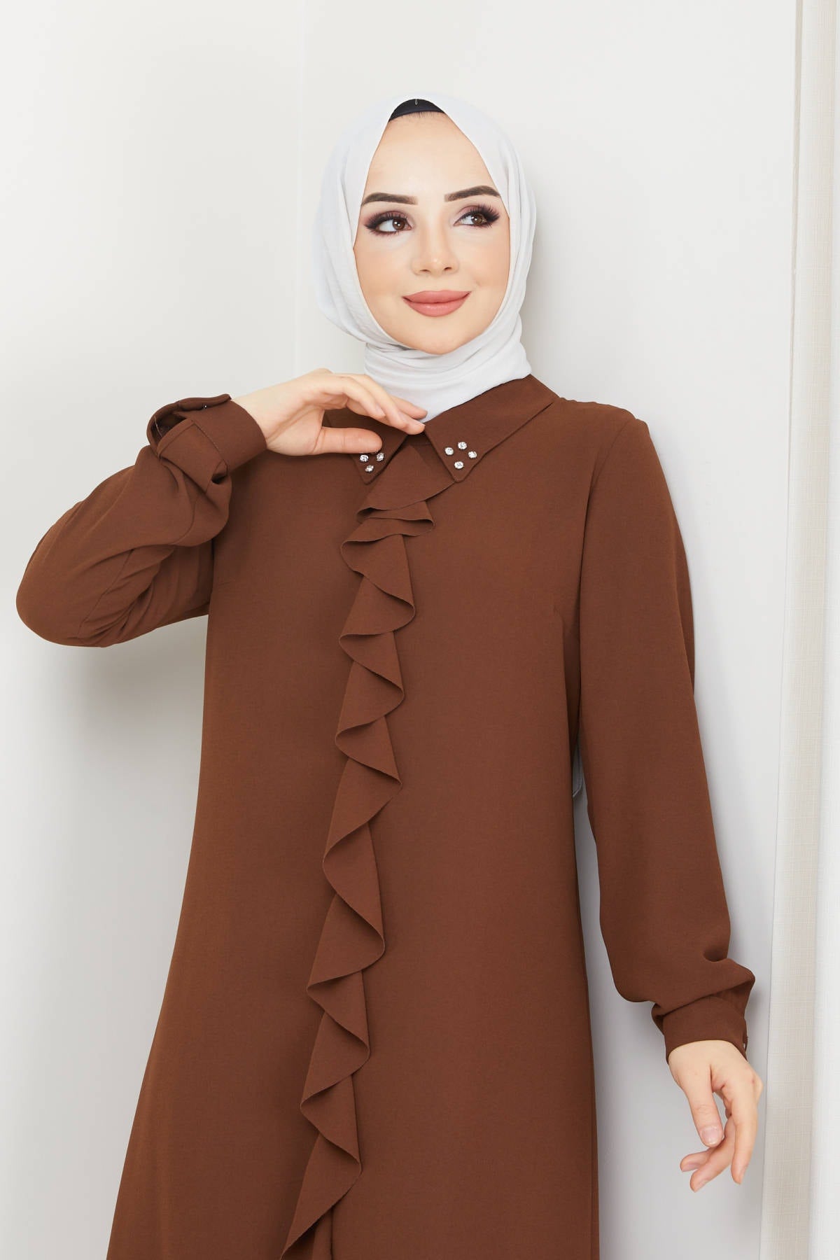 تونيك BELLİNA لون بني