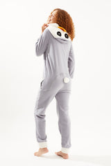 طقم بيجاما Ecrou لون رمادي