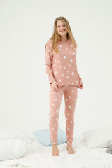 طقم بيجاما Siyah İnci لون زهري