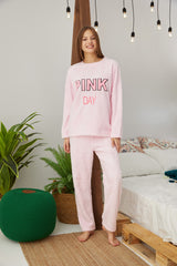 طقم بيجاما Siyah İnci لون زهري