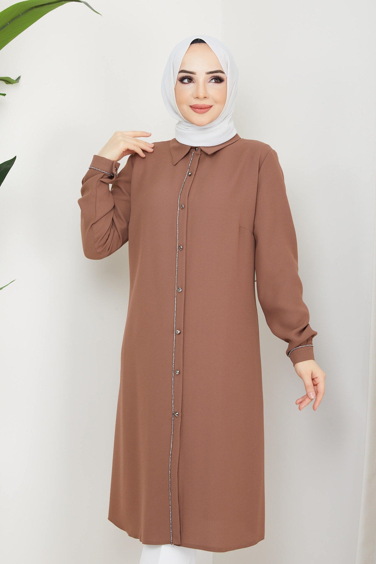 تونيك BELLİNA لون بني