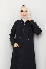 عباية BELLİNA لون أسود