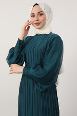 فستان سهرة giz astore لون أخضر
