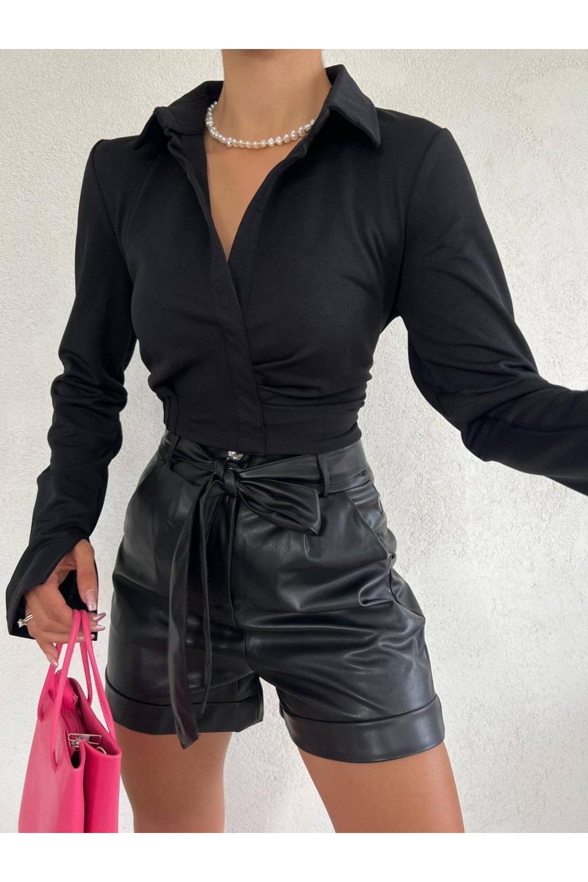 بلوزة Fav Style لون أسود
