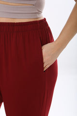 بنطال XL Modam لون بوردو