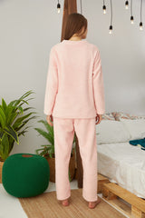 طقم بيجاما Siyah İnci لون زهري