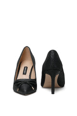 حذاء كلاسيكي بكعب Nine West لون أسود