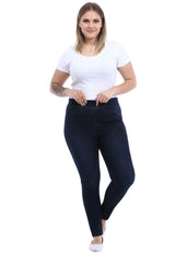 بنطال مقاس كبير AZEM لون أزرق غامق