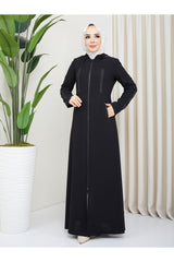 عباية BELLİNA لون أسود
